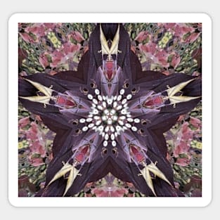 Unique Dogwood in the Fall Kaleidoscope Sticker